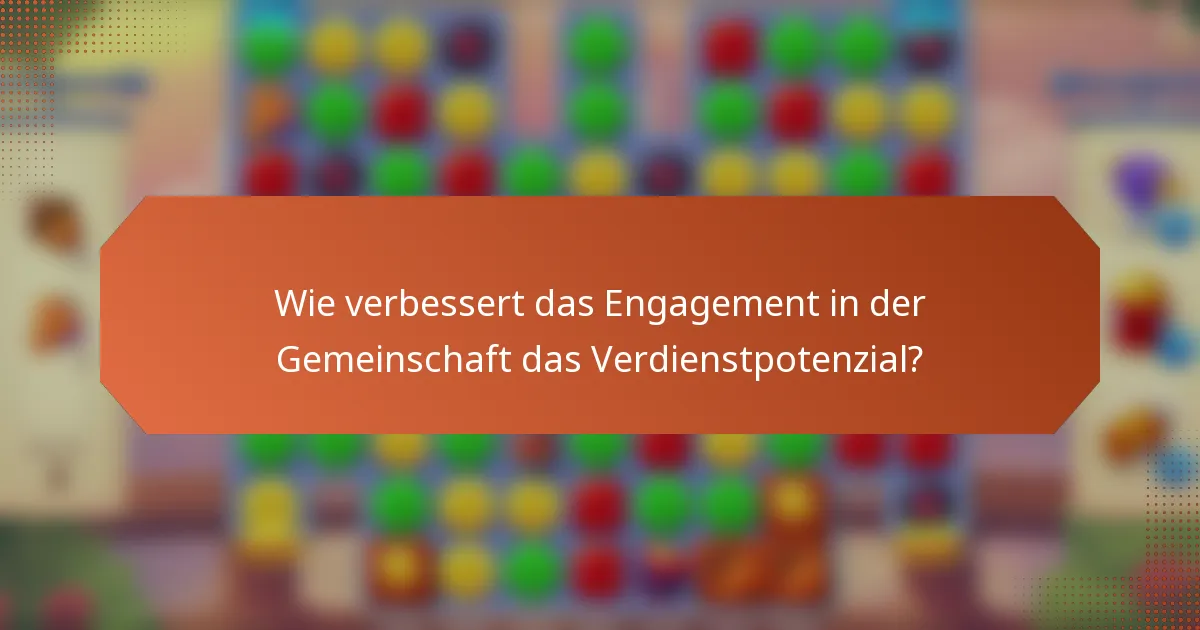 Wie verbessert das Engagement in der Gemeinschaft das Verdienstpotenzial?